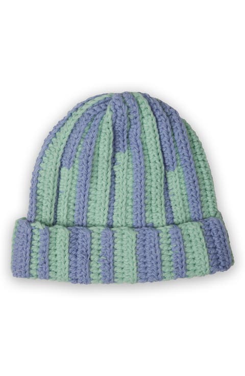 Two-Tone Slouchy Beanie