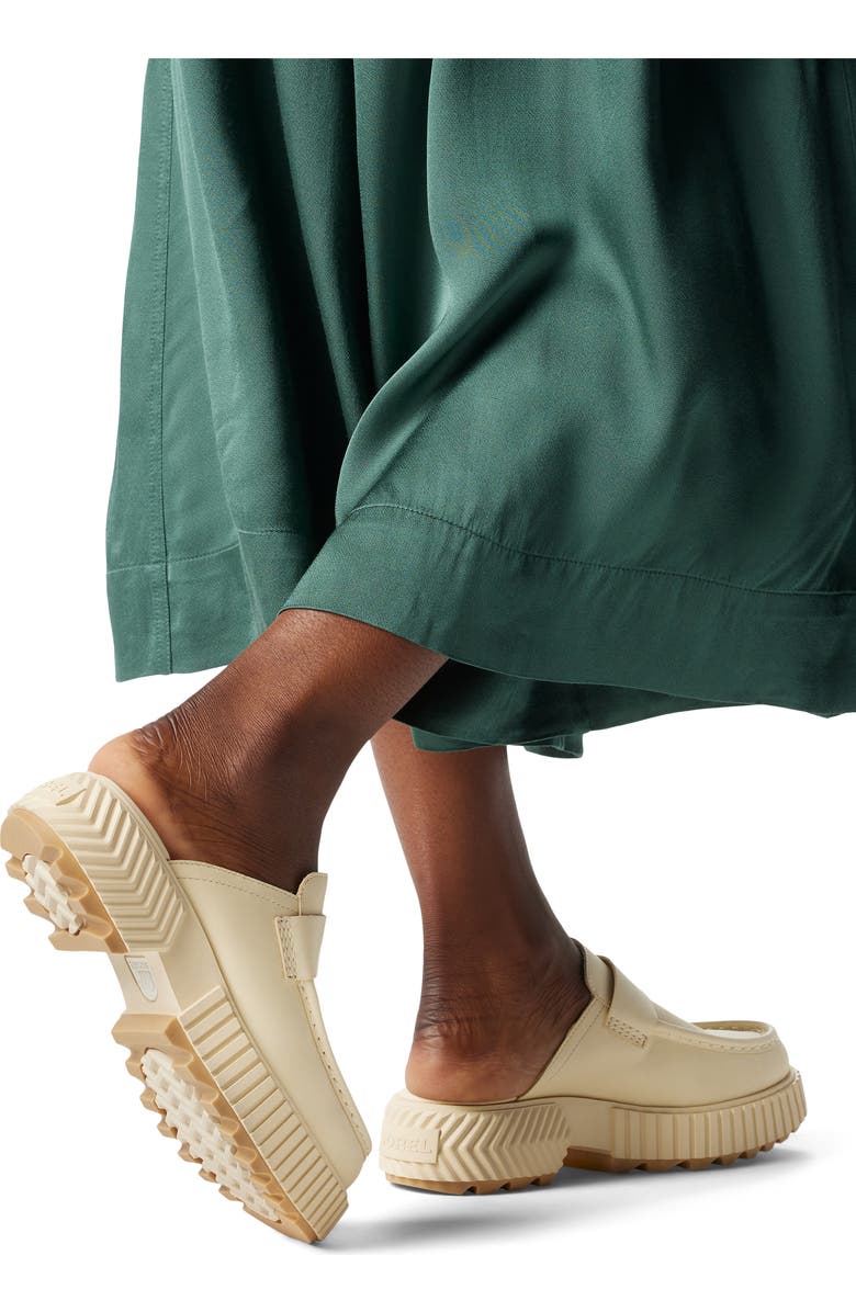 SOREL Ona Ave Penny Loafer Mule, Alternate, color, Honey White/ Sea Salt