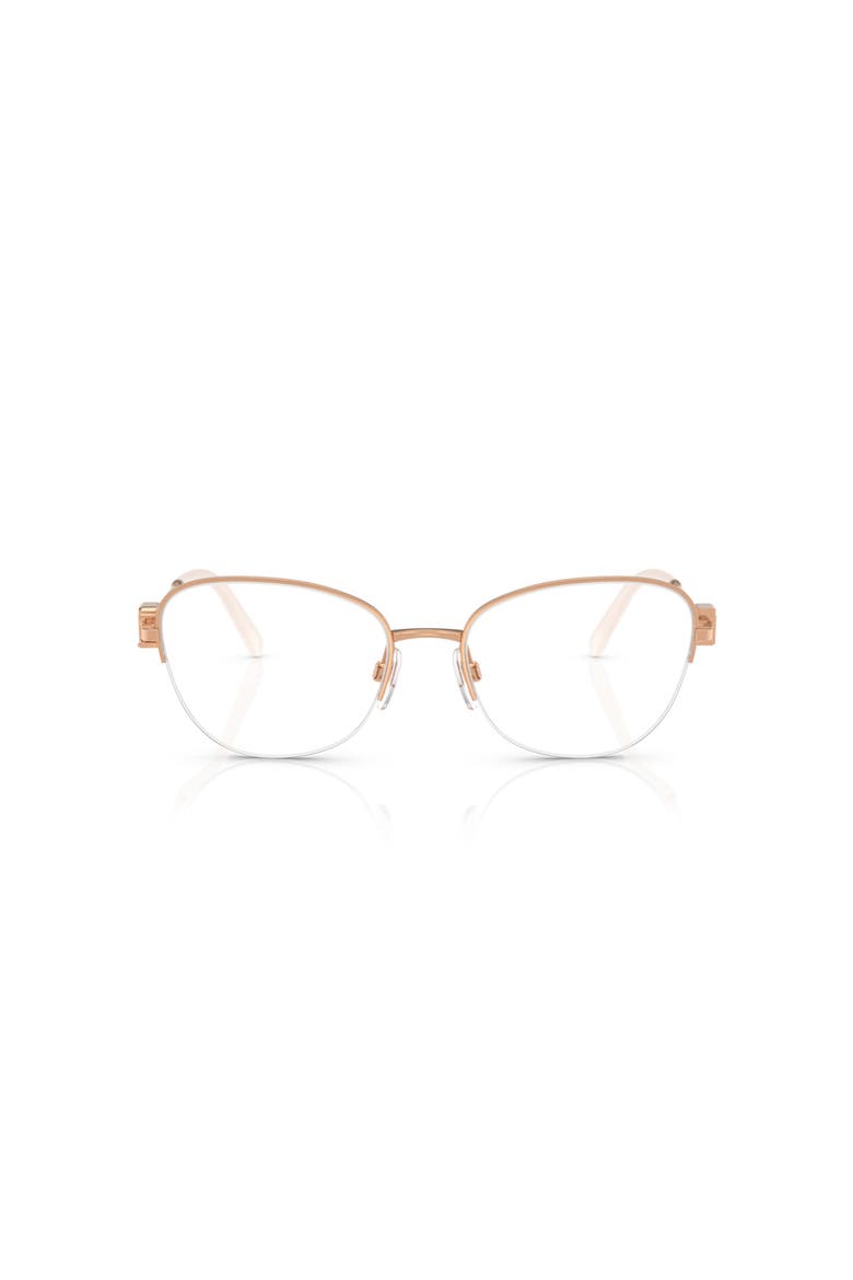 54mm Butterfly optical glasses, Alternate, color, Rose Gold