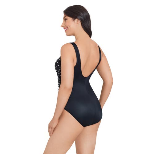 Trimshaper Jean Ruching One-piece Swimsuit