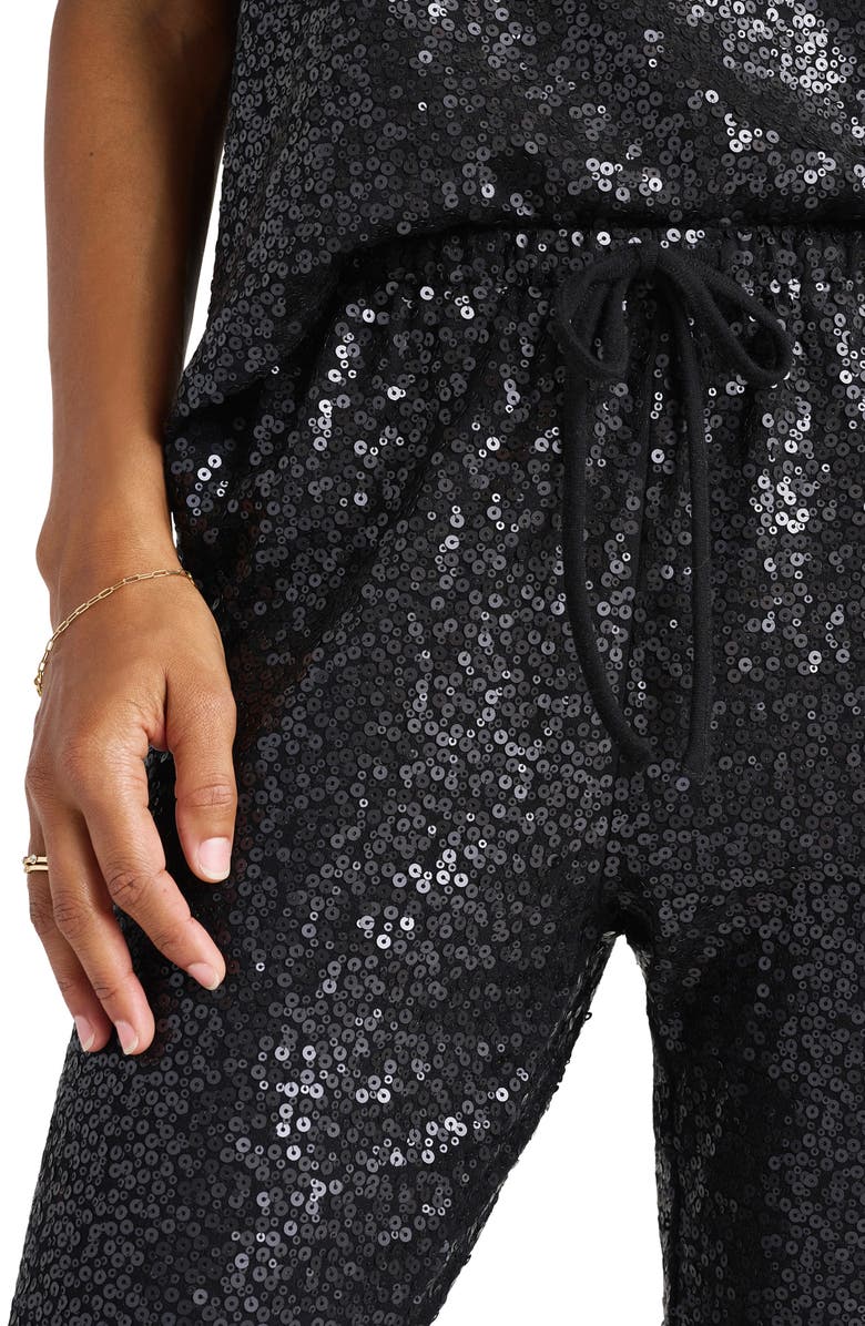 Splendid Oxford Sequin Pants, Alternate, color, 