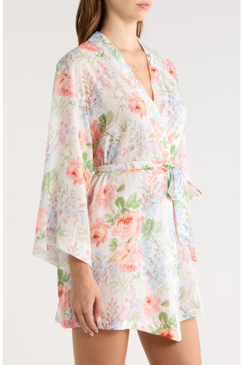 Orchidee Deshabille Robe, Alternate, color, ECRU