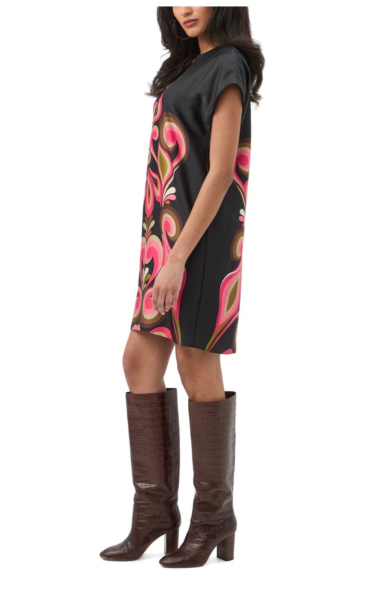 Trina Turk Hasil 3 Zip Front Wedge Dress, Alternate, color, Multi