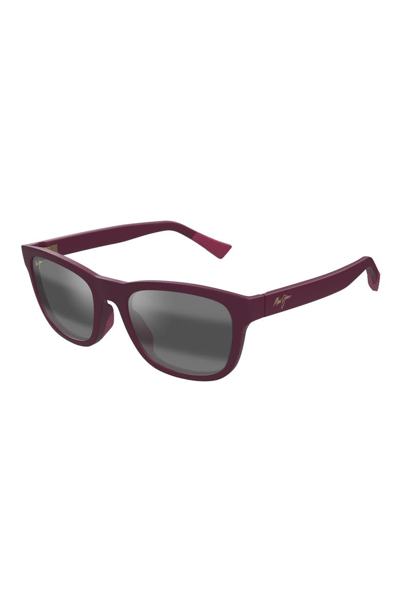 Kapii 54mm Gradient PolarizedPlus2® Square Sunglasses, Alternate, color, PURPLE/NEUTRAL GREY