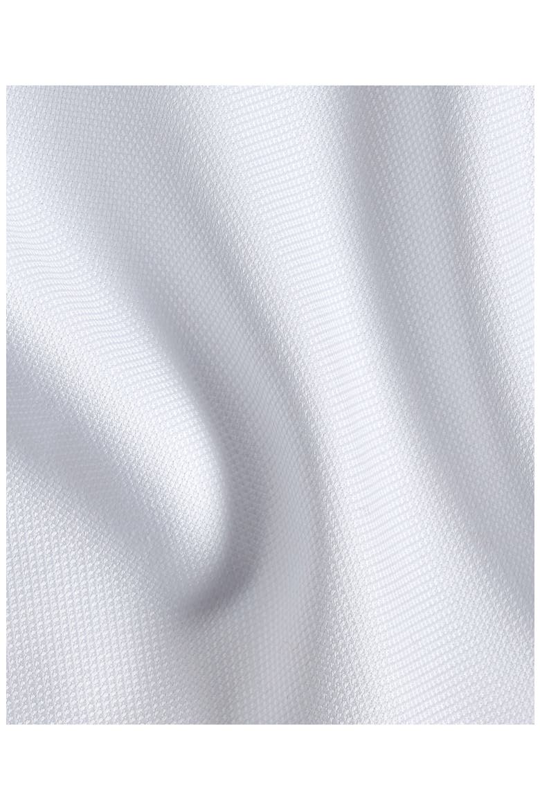 Trim Fit Royal Oxford Solid Cotton Dress Shirt, Alternate, color, WHITE