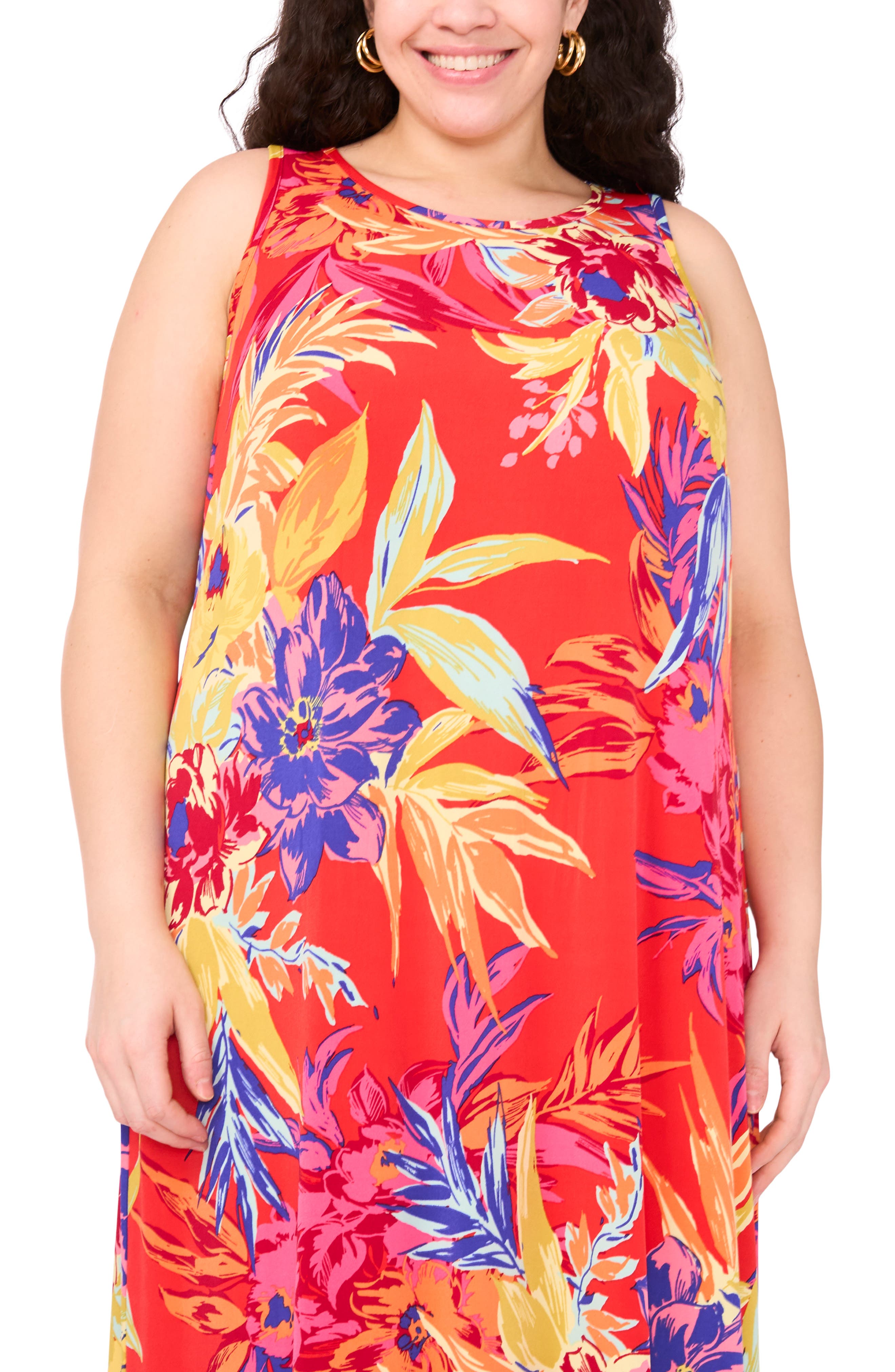 Vince Camuto Keyhole Back Maxi Dress (Women) | Nordstromrack