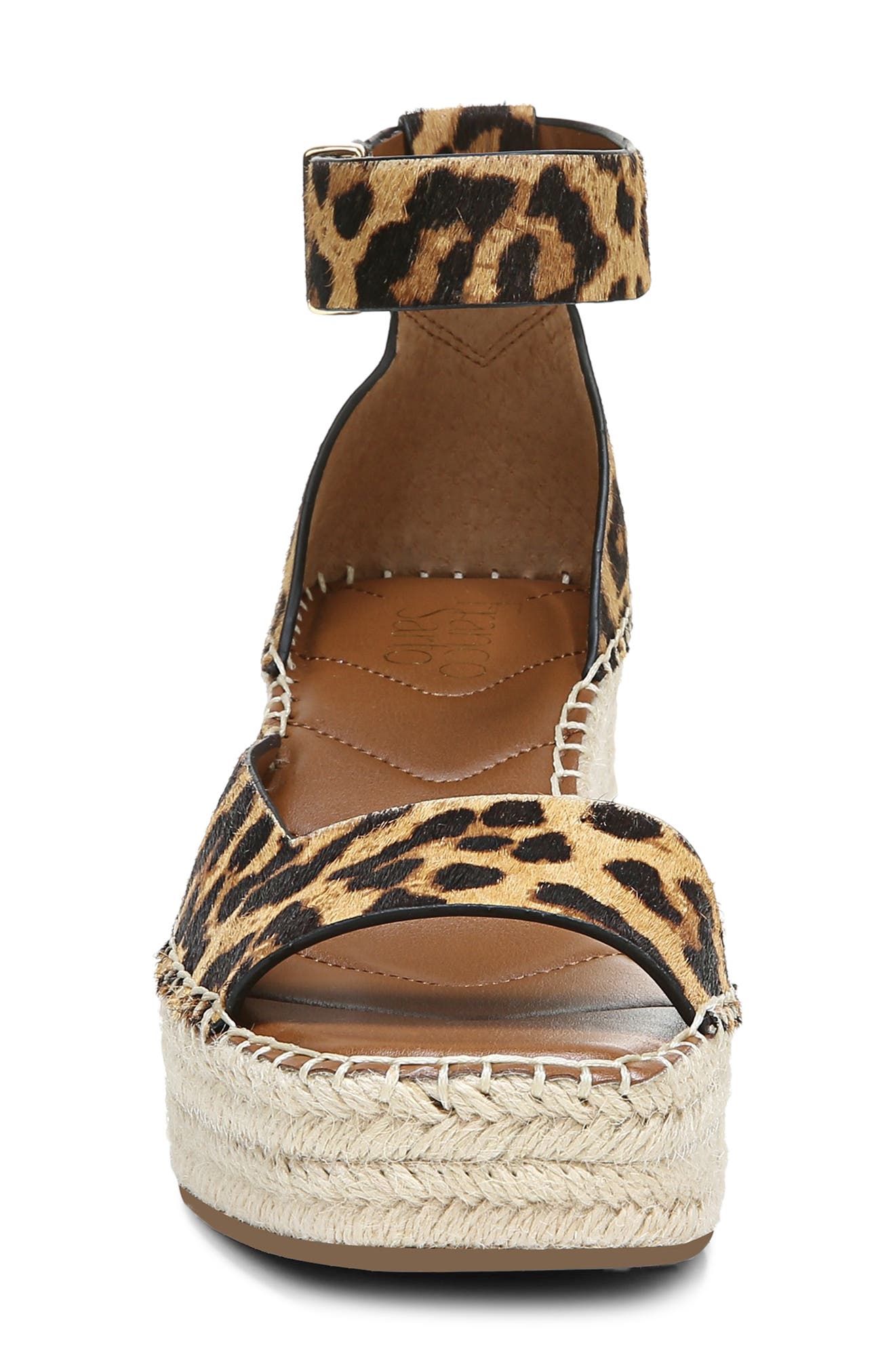 Camera Espadrille Wedge Sandal, Alternate, color, CAMEL CALF HAIR