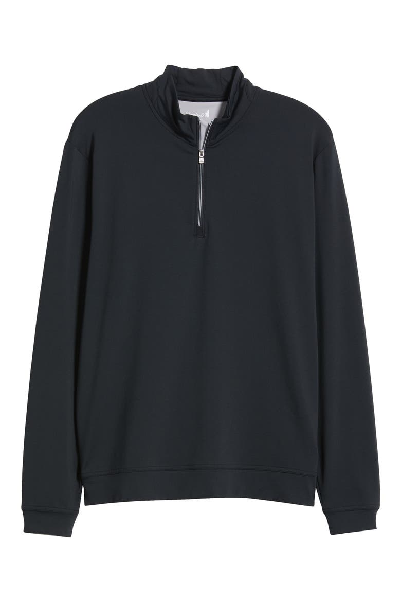 Motion Performance Quarter Zip Pullover, Alternate, color, BLACK