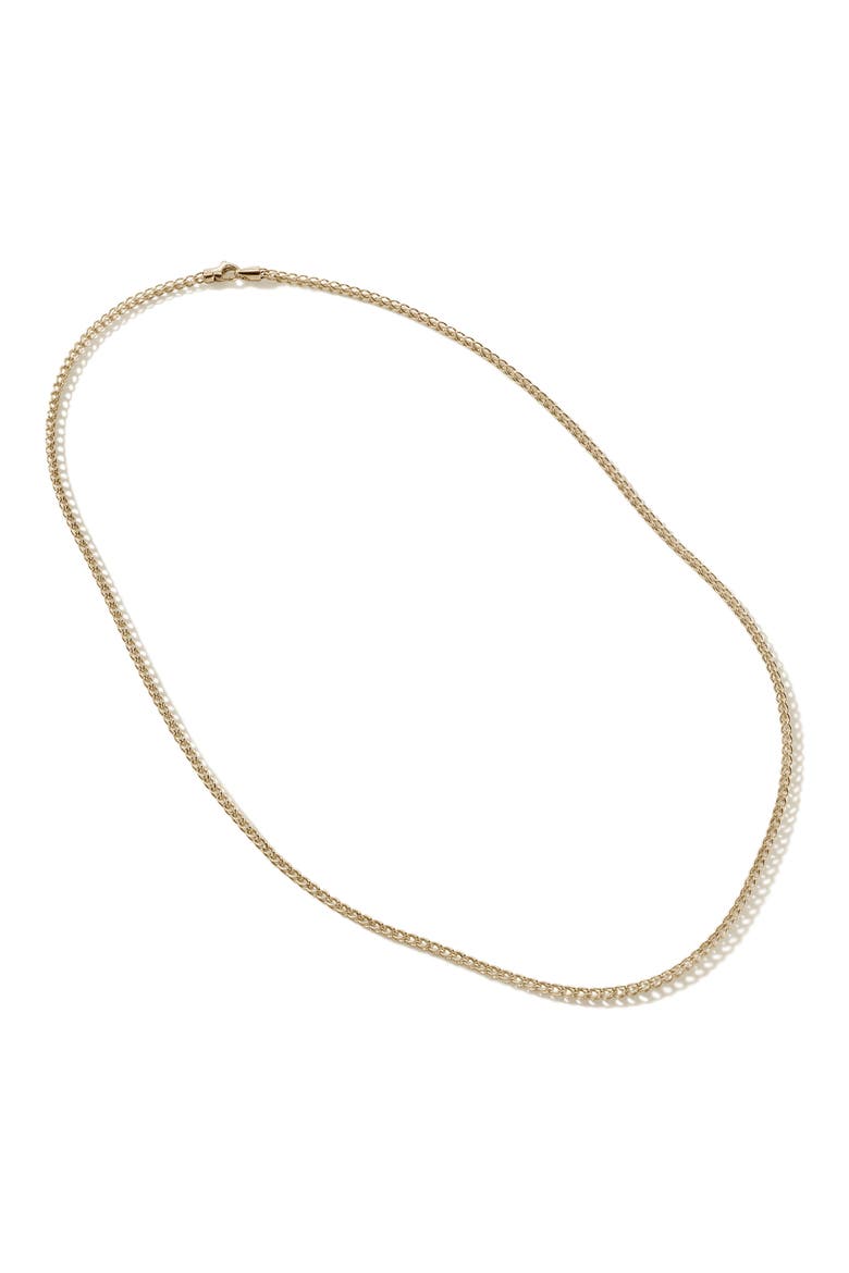Surf Necklace, 2.3mm, Main, color, GOLD