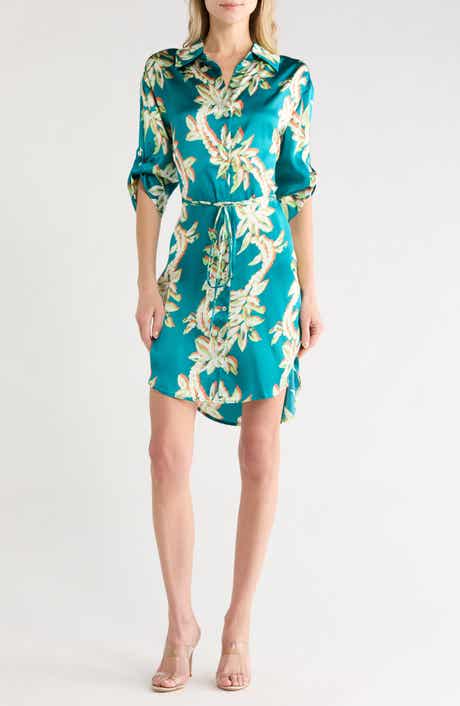Tori Richard Lei of the Land Sheila Silk Dress
