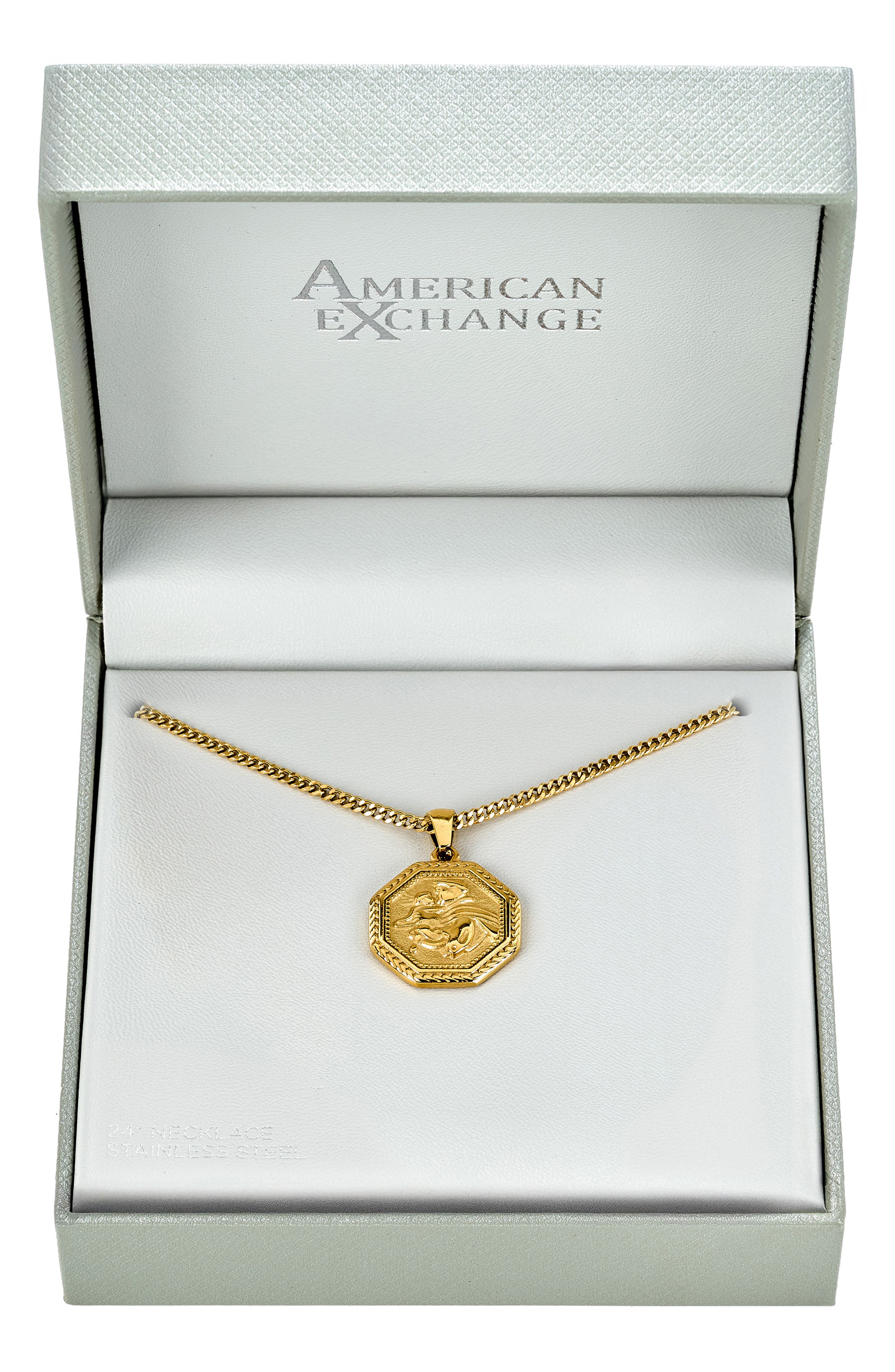 Men's Dragon Medallion Necklace