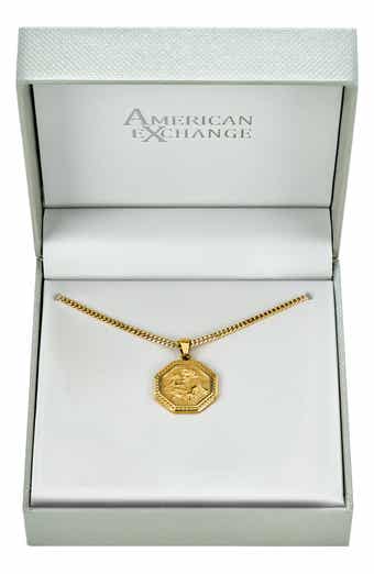 Men's Dragon Medallion Necklace