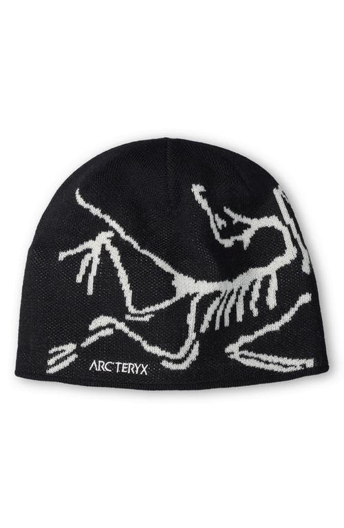 Arc'teryx Bird Head Merino Wool Blend Beanie In Black