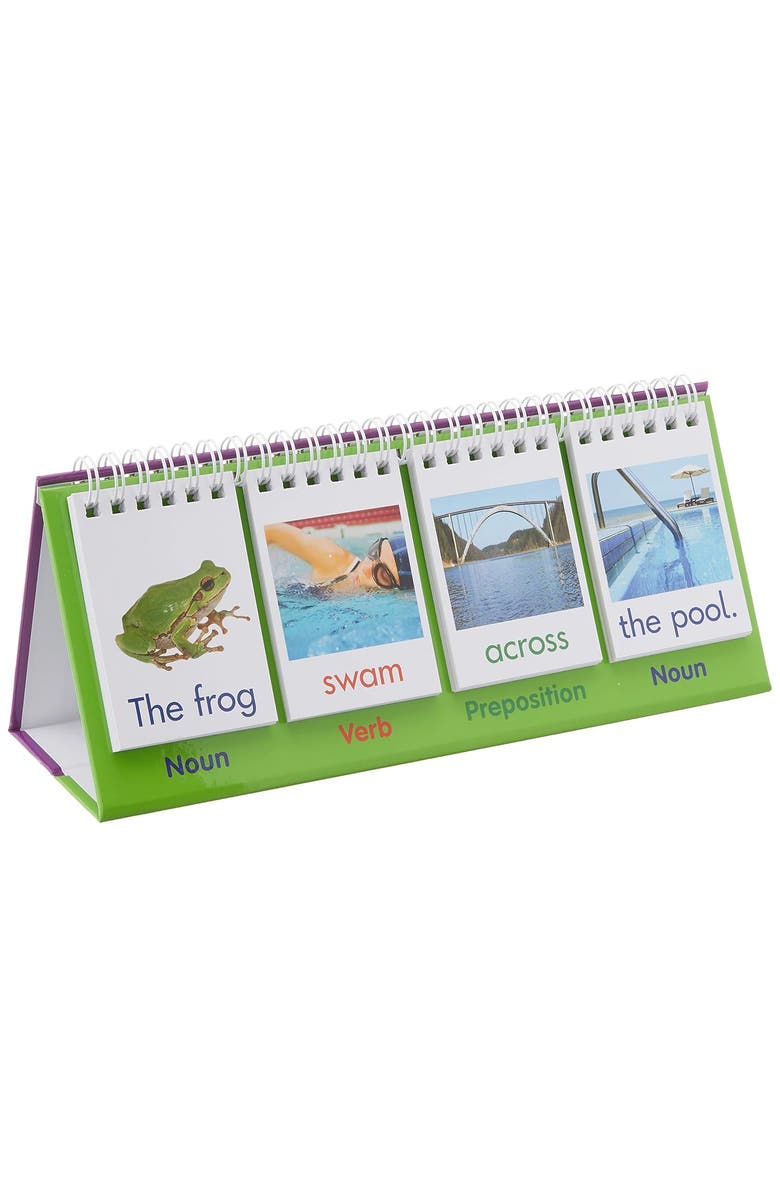 Junior Learning Sentence Flips Doublesided Flip Stand, Alternate, color, Multicolored