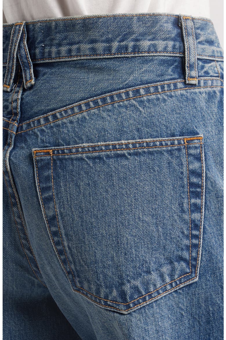 Selena High Waist Organic Cotton Wide Leg Jeans, Alternate, color, SIX RIVERS