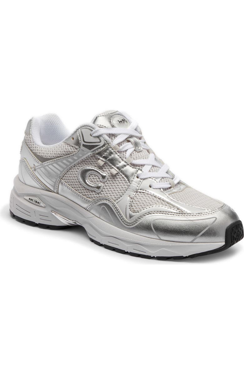 COACH C301 Metallic Sneaker, Main, color,