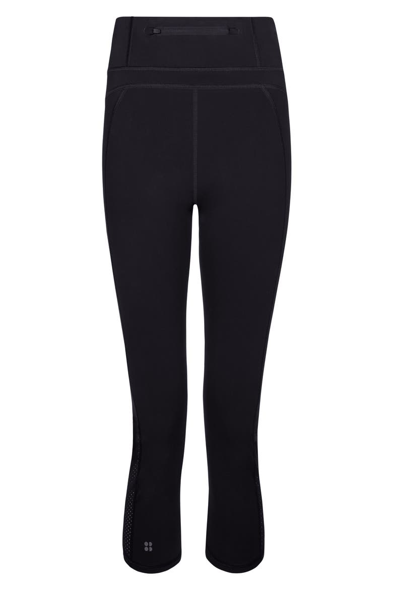 Zero Gravity Crop Leggings, Alternate, color, BLACK
