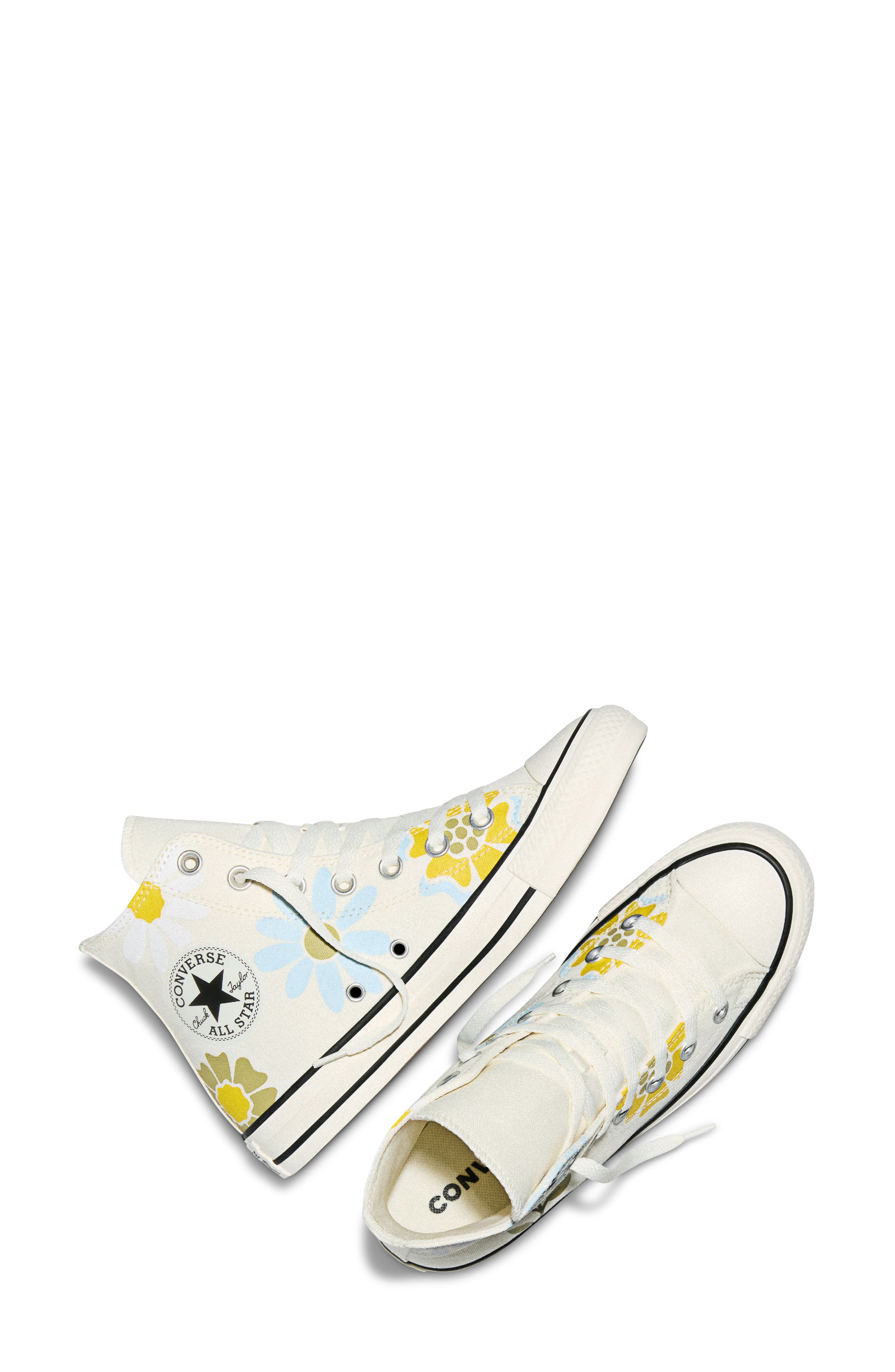 Chuck Taylor® All Star® In The Weeds High Top Sneaker, Alternate, color, EGRET/ IN THE WEEDS