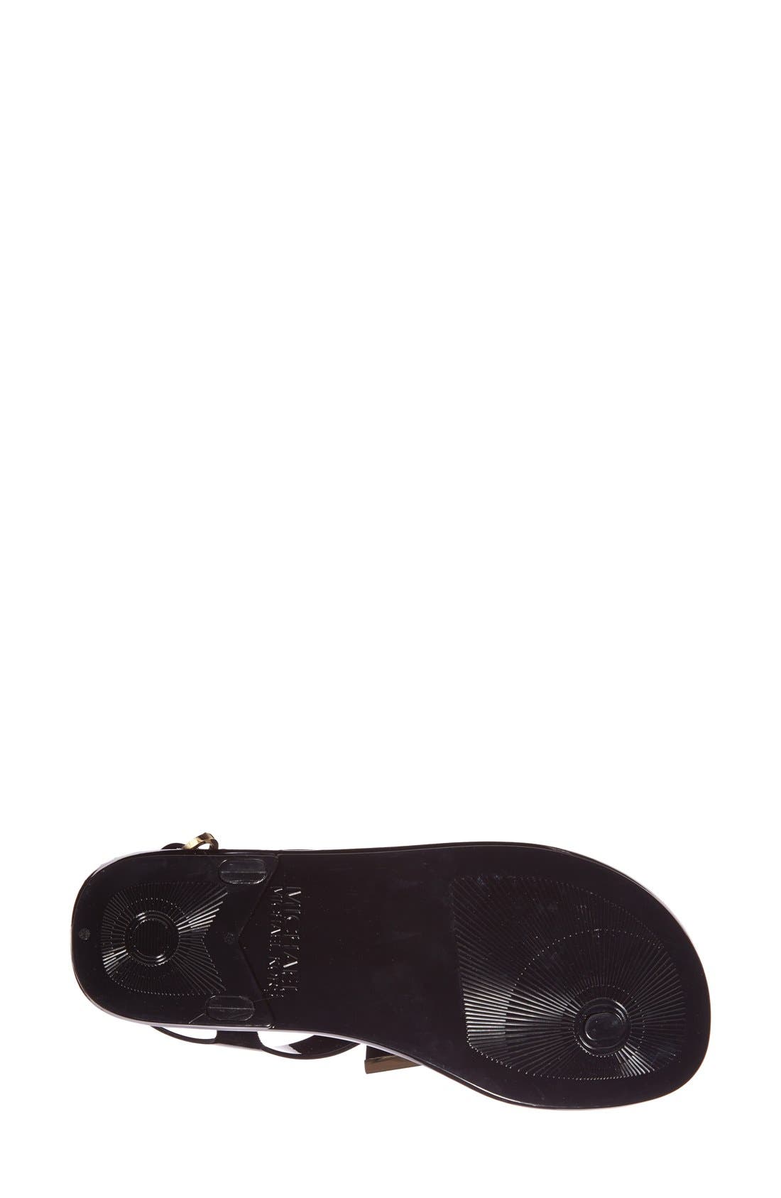 'Kayden' Sandal, Alternate, color, BLACK
