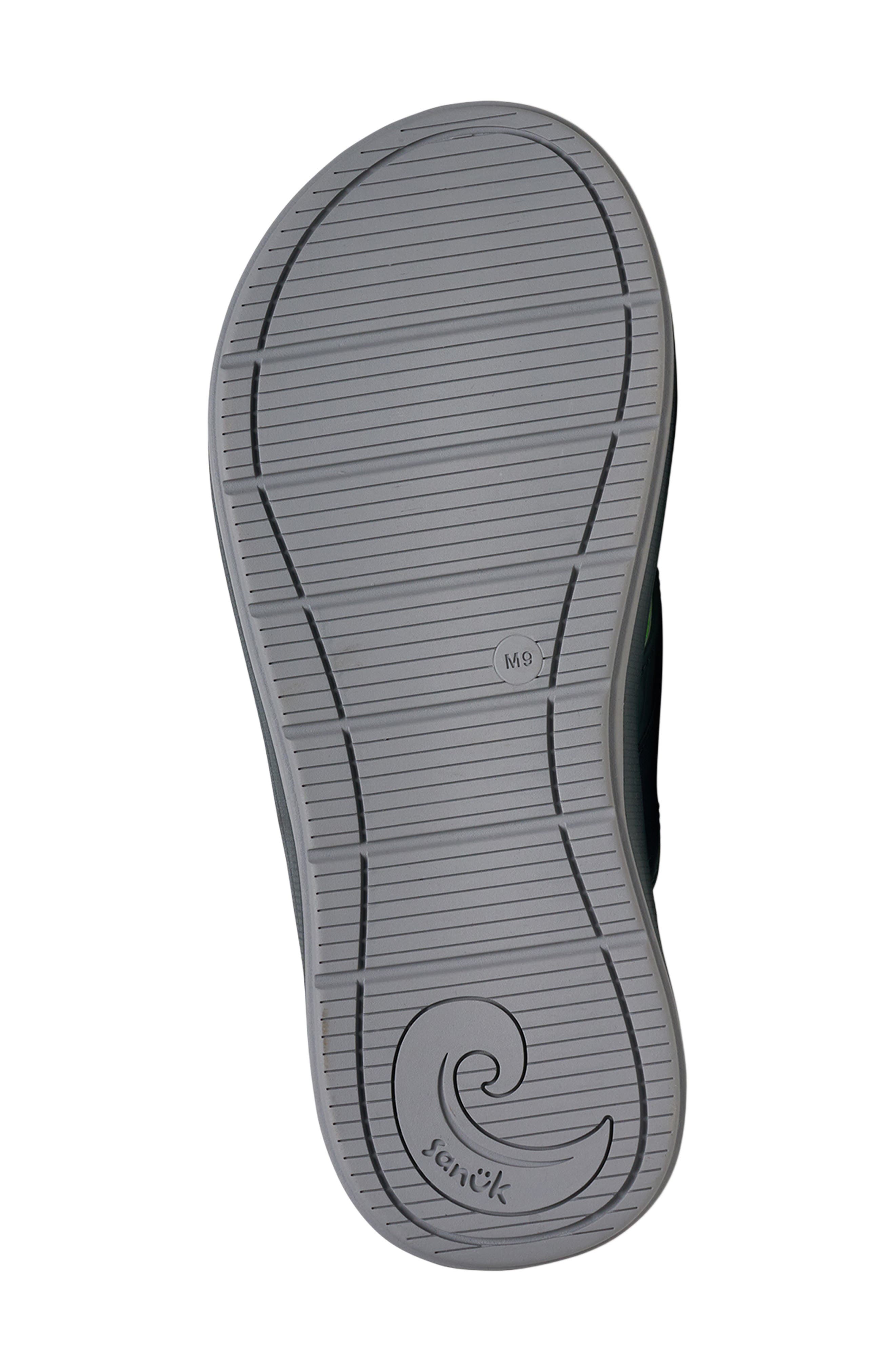 Surf Seeker Water Friendly Flip Flop, Alternate, color, DARK SHADOW