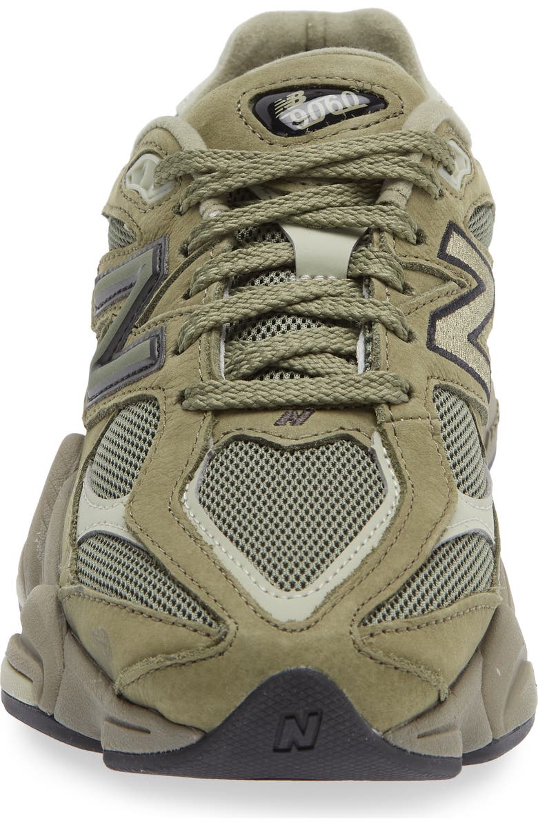 New Balance Gender Inclusive 9060 Sneaker, Alternate, color, Dark Olivine/ Olivine