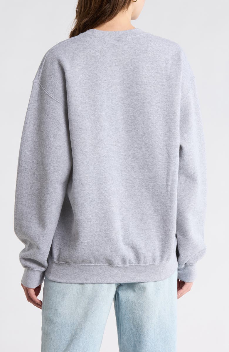 Junk Food Voodoo Lounge Tour Hot Lips Graphic Sweatshirt, Alternate, color, Sport Grey