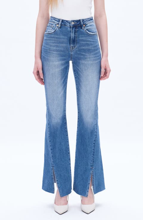 High Waist Flare Jeans