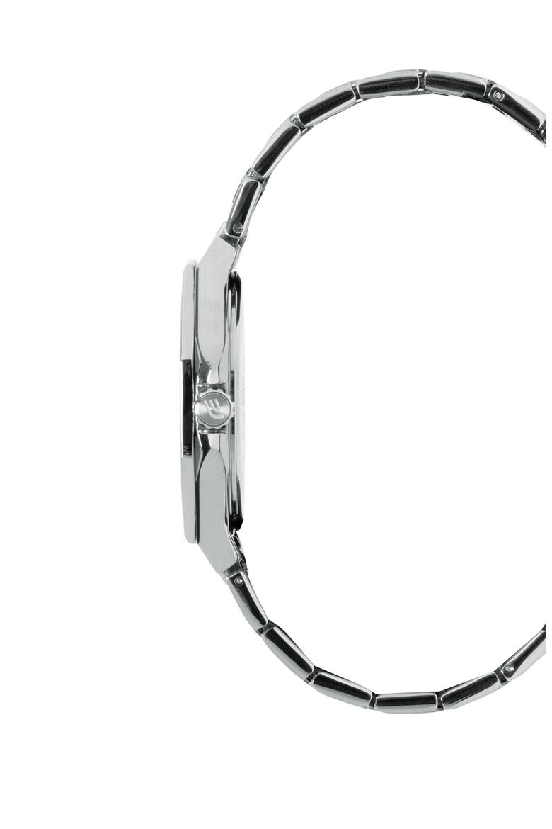 Edifice Slim Bracelet Watch, 44mm, Alternate, color, SILVER