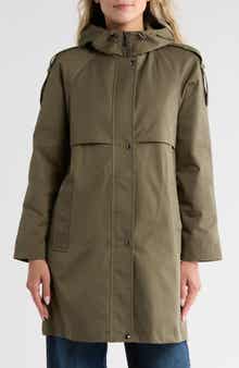 Sam Edelman Hooded Rain Anorak