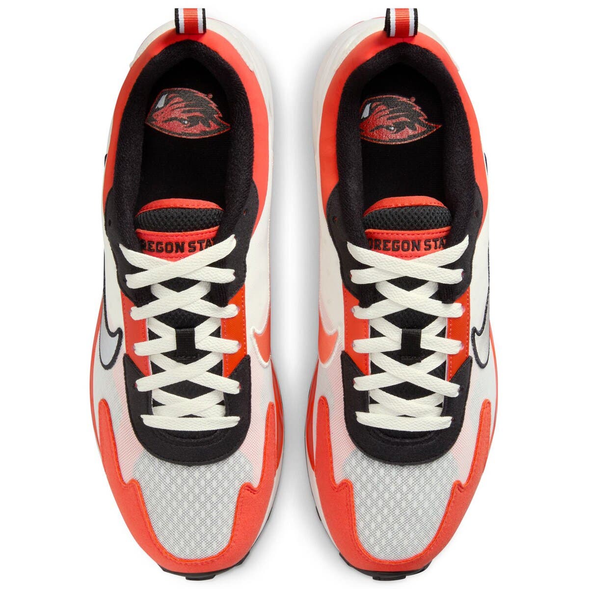 Nike Unisex Nike White Oregon State Beavers Air Max Solo Shoes, Alternate, color, White