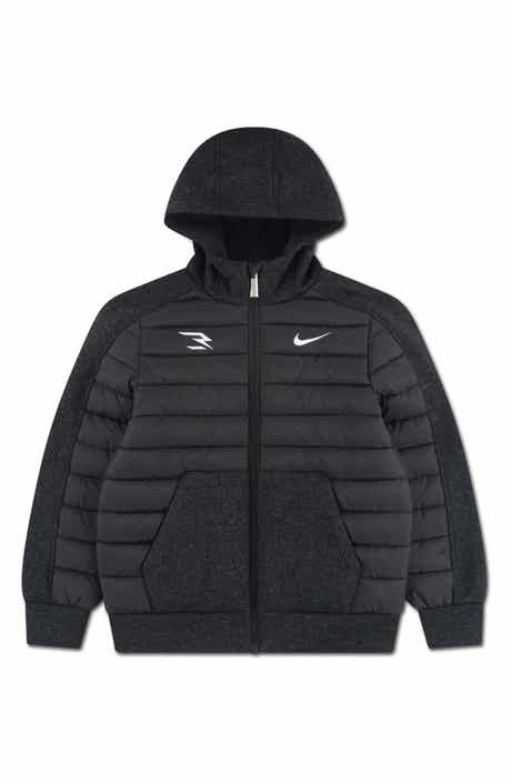 Kids' Hybrid Hooded Puffer Jacket