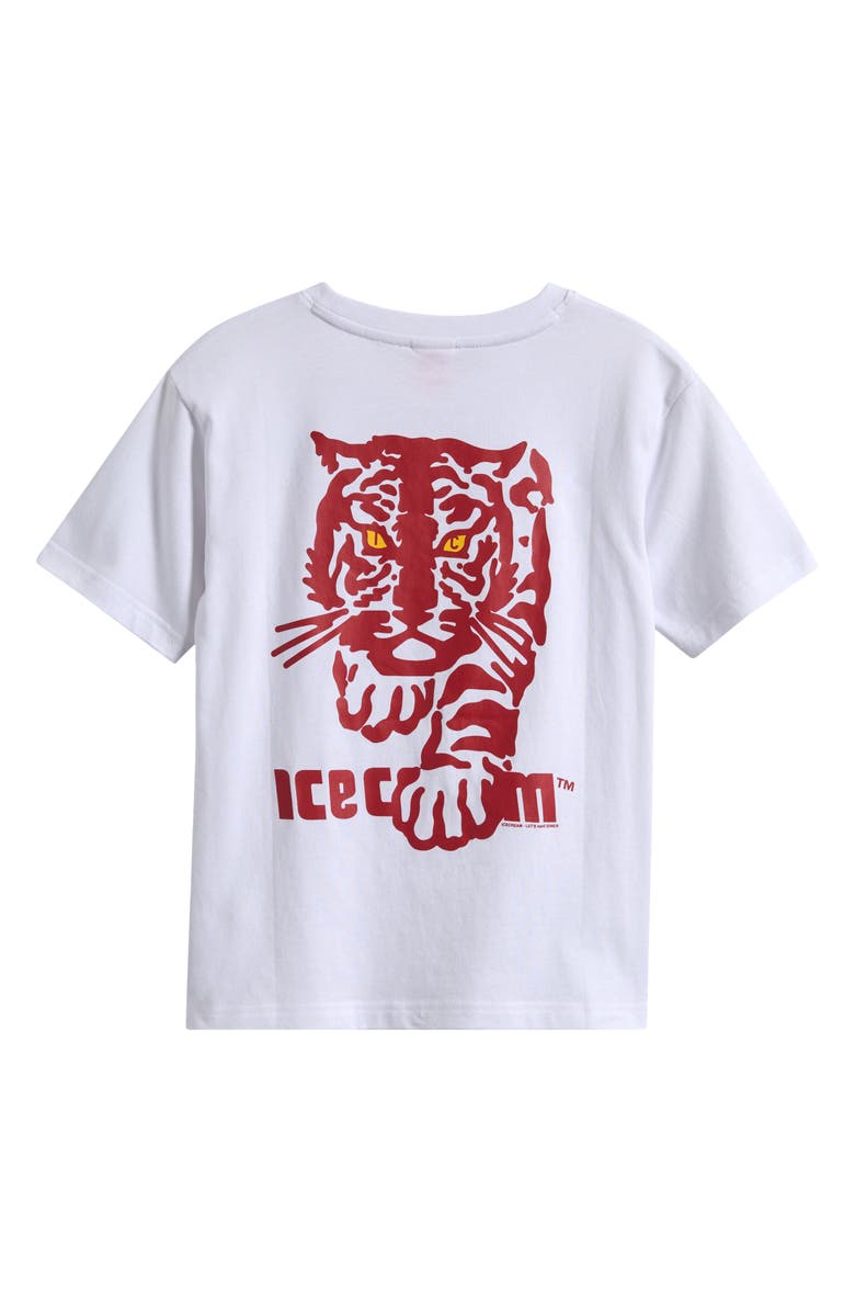 ICECREAM Kids' Prowl Graphic T-Shirt, Alternate, color, White