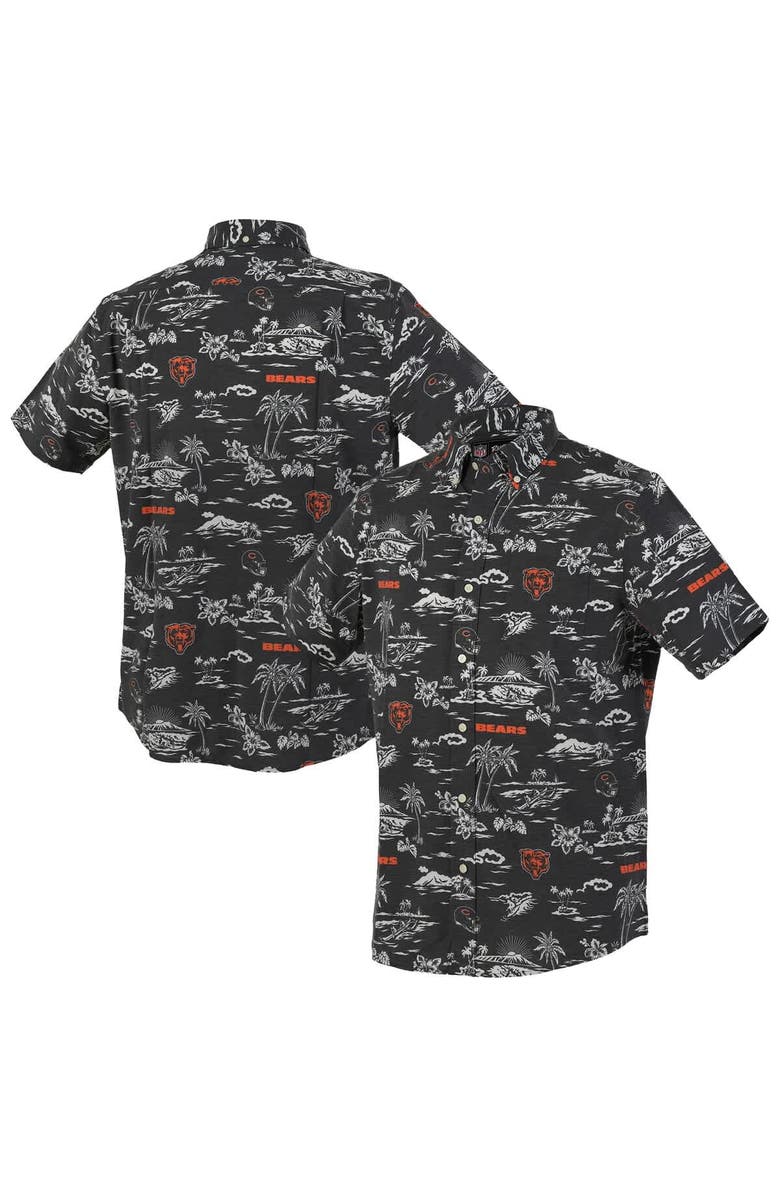 Reyn Spooner Men's Reyn Spooner Navy Chicago Bears Kekai Performance Button-Down Shirt, Main, color, Navy