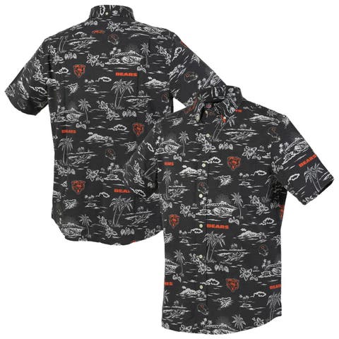 Men's Reyn Spooner Navy Chicago Bears Kekai Performance Button-Down Shirt