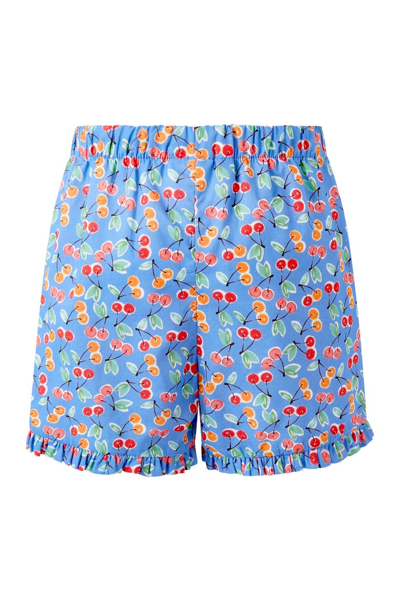 Cherry Ruffle Two Piece Set, Alternate, color, Blue