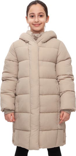 Kids' Knee Length Puffer Coat