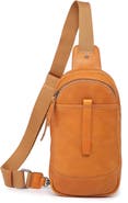 OLD TREND Fern Genuine Leather Compact Crossbody Sling Bag