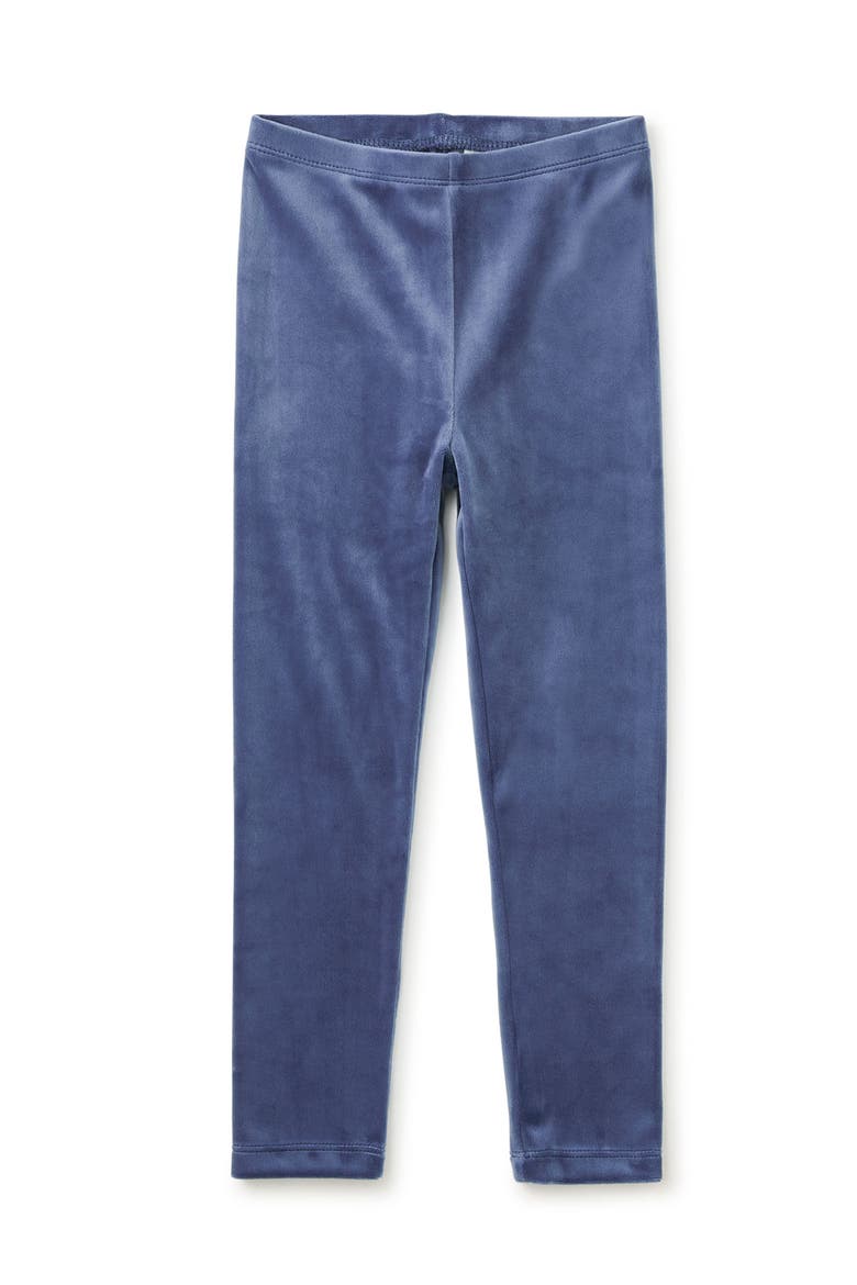 Velour Leggings, Alternate, color, NAVAL BLUE