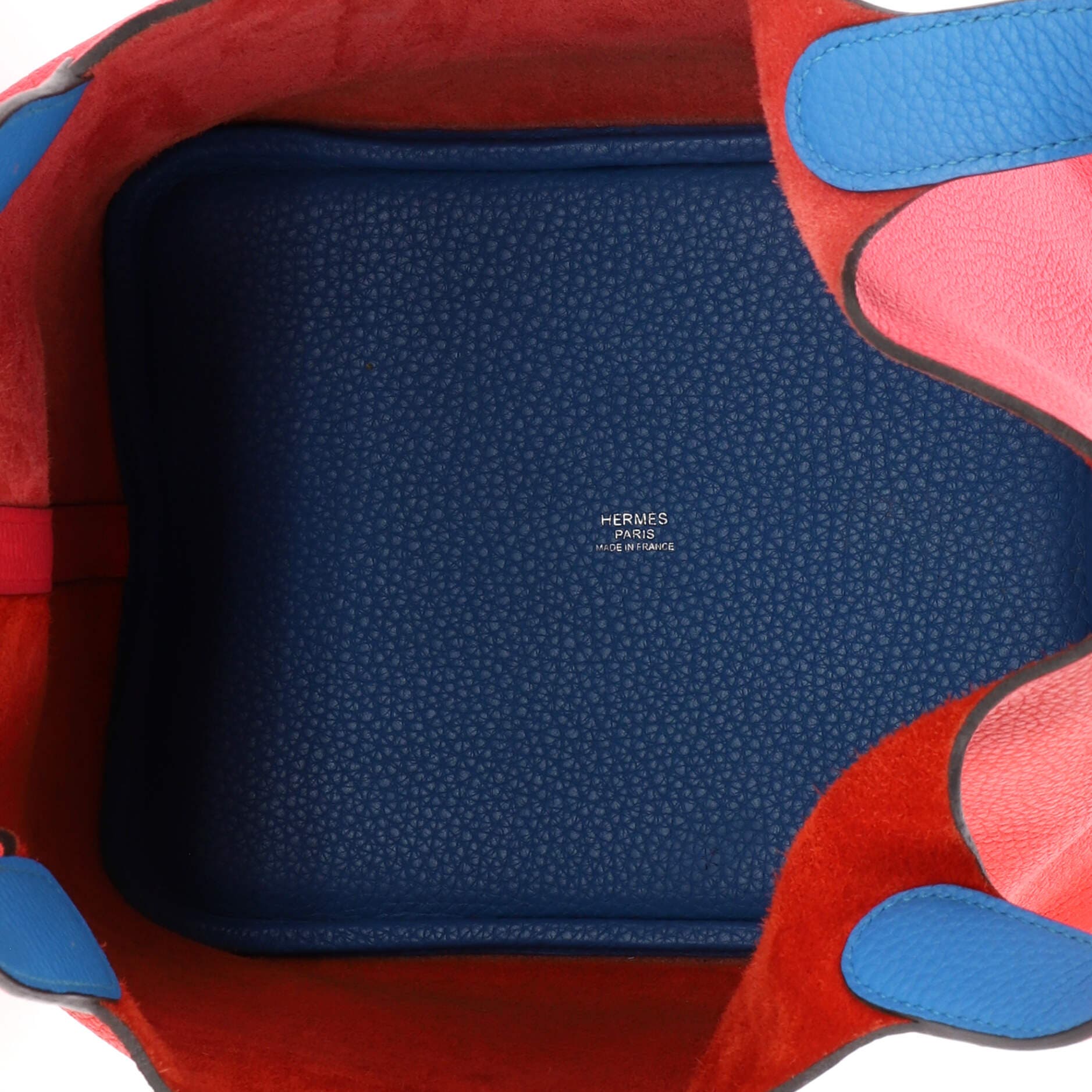 Casaque Picotin Lock Bag Clemence MM, Alternate, color, Red