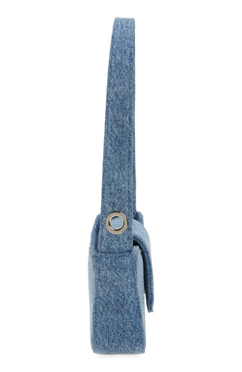 Justine Clenquet Dylan Denim Top Handle Bag In Denim Blue