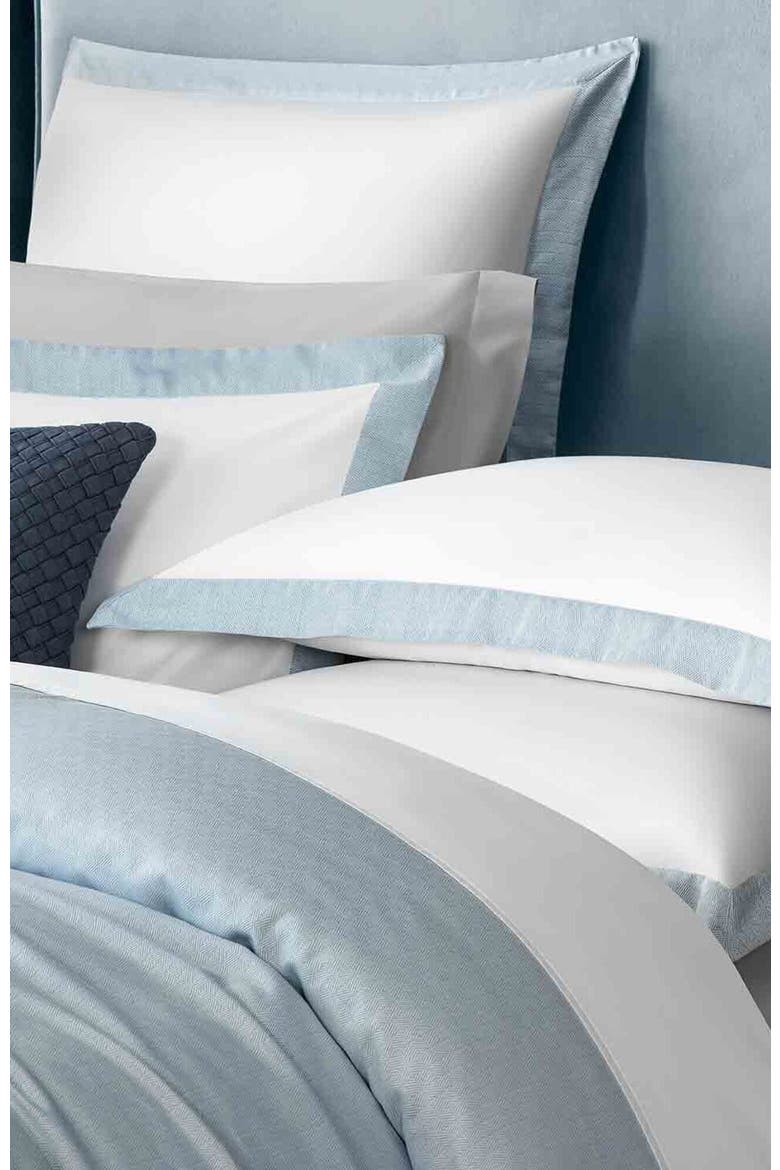 Maestro Duvet Cover, Alternate, color, White