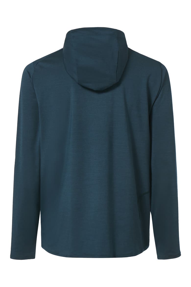 Gravity Range Half Zip Golf Hoodie, Alternate, color, OIL BLUE