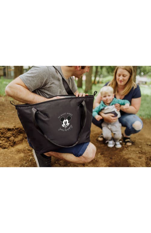 Picnic Time X Disney® Mickey Mouse Tarana Cooler Tote Bag In Black