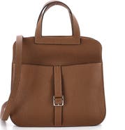 Pre-Owned Hermes Halzan Bag Verso Clemence 25