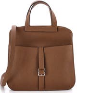 Pre-Owned Hermes Halzan Bag Verso Clemence 25