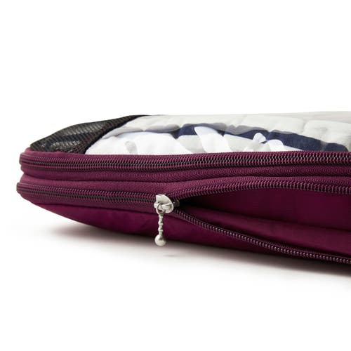 Baggallini Extra Large Compression Packing Cube In Purple