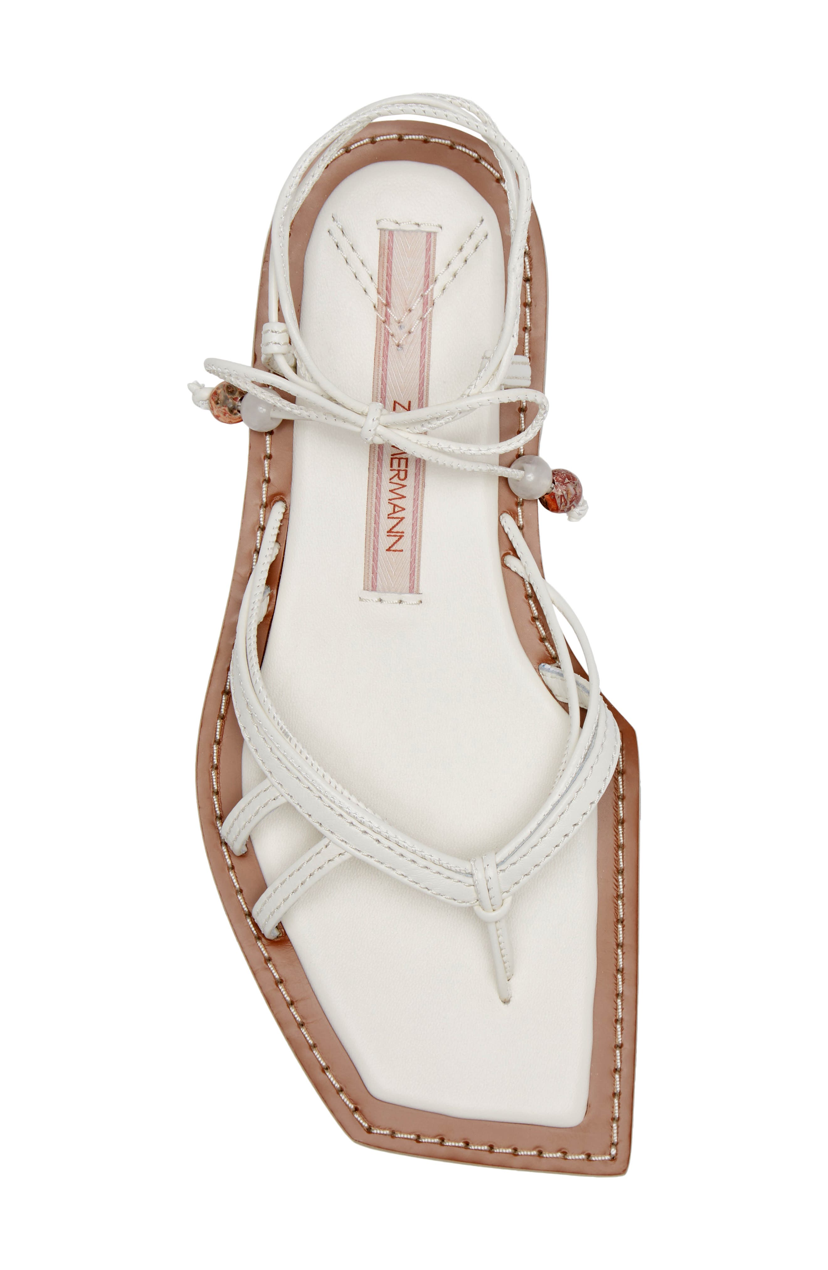 Zimmermann Strappy Sandal, Alternate, color, 