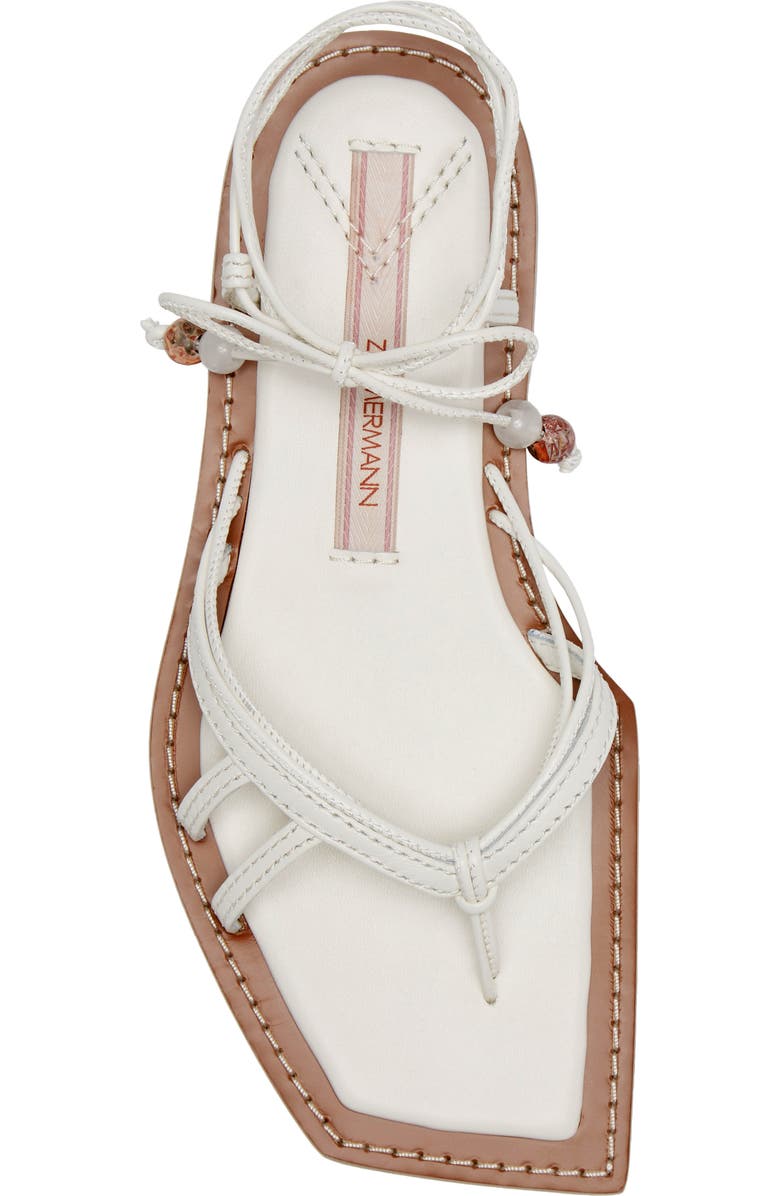 Zimmermann Strappy Sandal, Alternate, color,