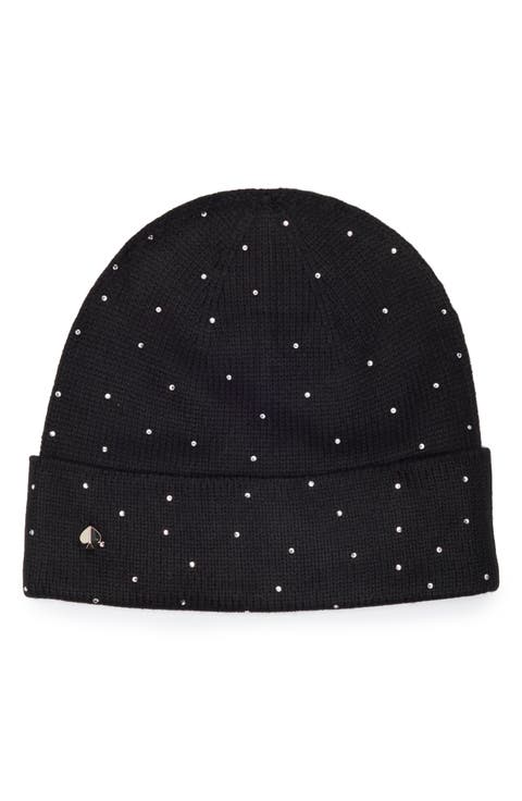disco ball rhinestone beanie