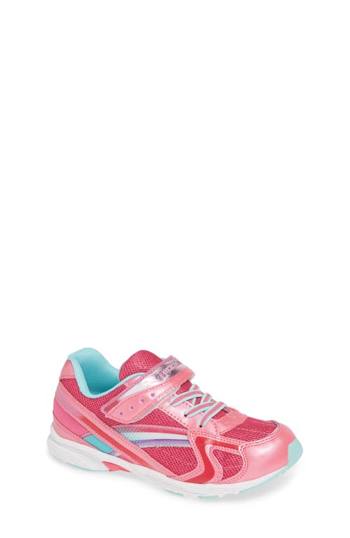 Tsukihoshi Glitz Washable Sneaker in Hot Pink/Mint  product